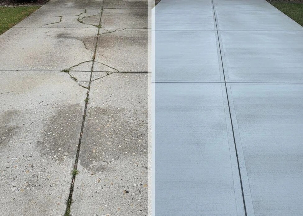 Driveway Refurbishment example 3 - Prime Exterior Maintenance, Perth